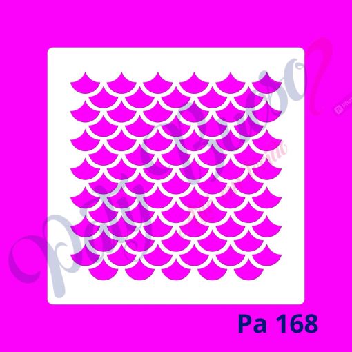 Pa 168- Escamas de Peixe - 14x14