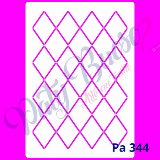 Pa 344 - Fundo Losango Cheio - 21x29