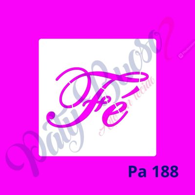 Pa 188 -  Fé - 14x14