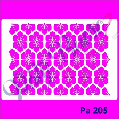 Pa 205 - Fundo Floral com Detalhes - 21x29