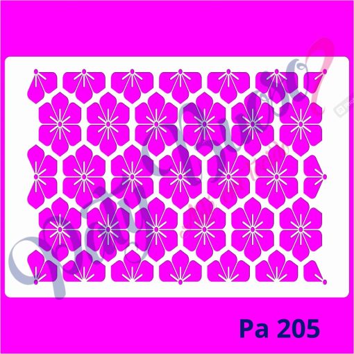 Pa 205 - Fundo Floral com Detalhes - 21x29