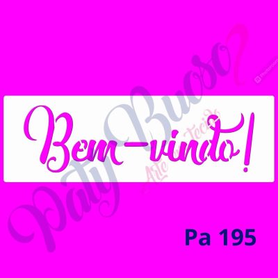 Pa 195 - BEM - VINDO! 25x8