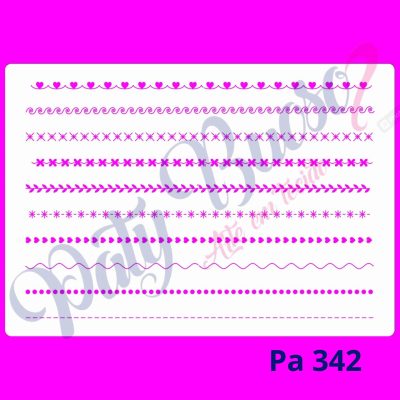 Pa 342 - Bordadinhos de Máquina - 21x29