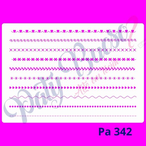 Pa 342 - Bordadinhos de Máquina - 21x29