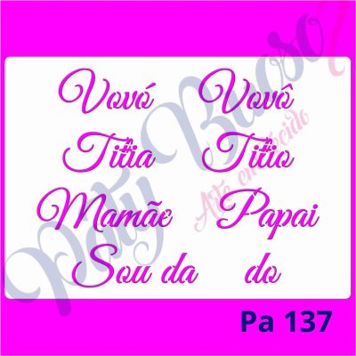 Pa 137 - Sou da... Sou do... 21x29