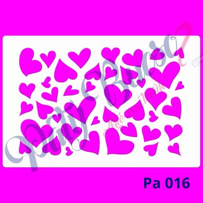 Pa 016 - Corações Bagunçados - 18x12
