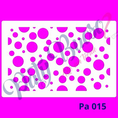 Pa 015 - Bolinhas Variadas - 18x12