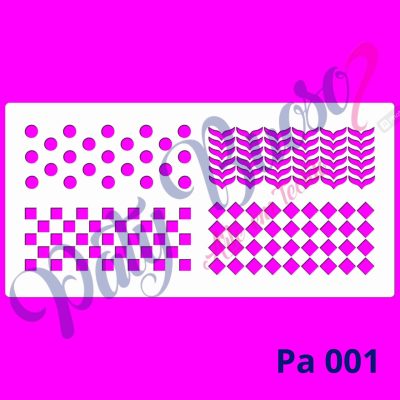 Pa 001 - Estampas Variadas - 24x12
