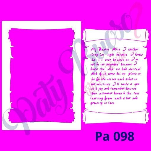 Pa 098 - Poema no Pergaminho - 21x29