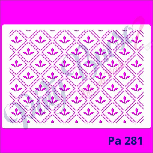 Pa 281 - Fundo Flor de Liz - 21x29