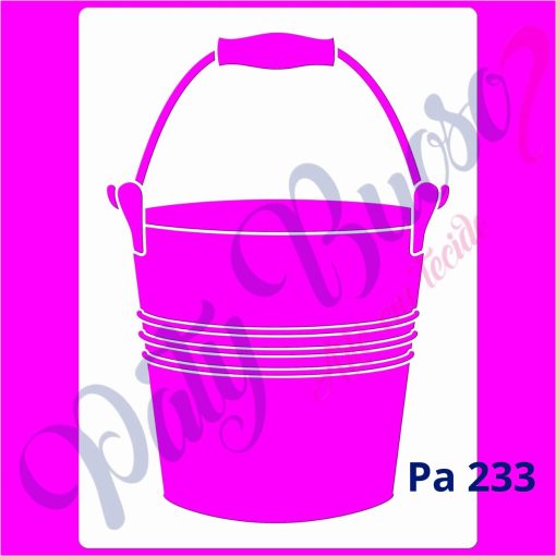 Pa 233 - Balde Grande - 28x38