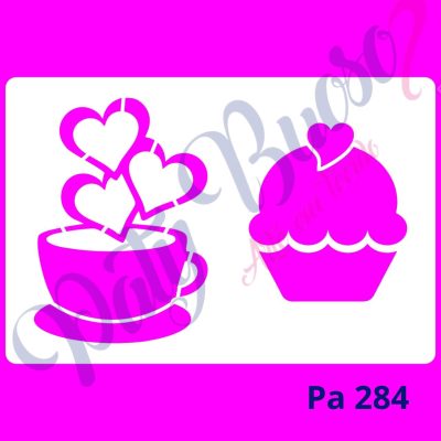 Pa 284 - Xicrinha, cupcake - 12x8