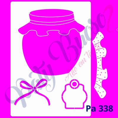 Pa 338 - Pote de Vidro - 21x29