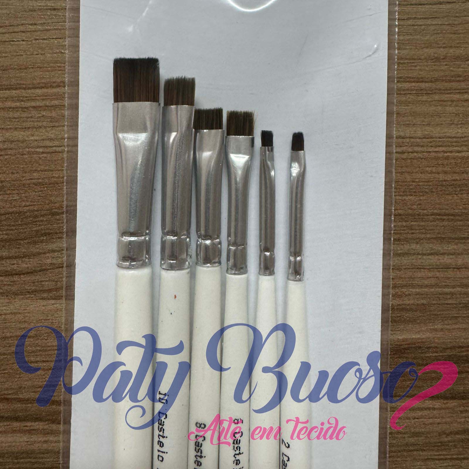 Kit de pincéis para Preenchimento