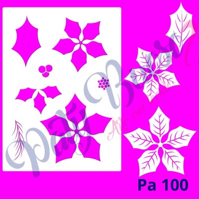 Pa 100 - Flor de Natal - 21x29
