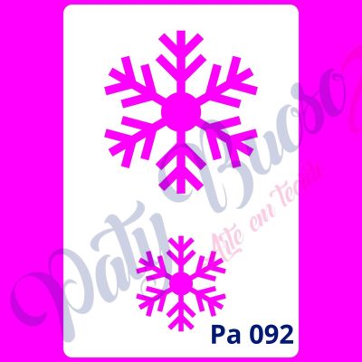 Pa 092 - Flocos de Gelo - 8x12
