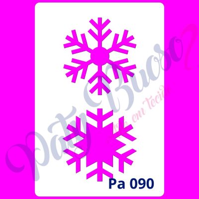 Pa 090 - Flocos de Gelo I - 8X12