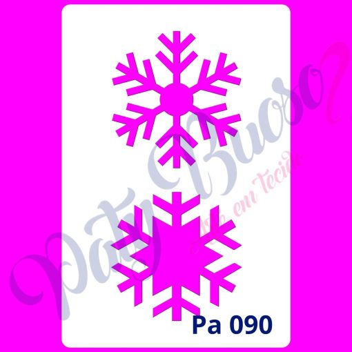Pa 090 - Flocos de Gelo I - 8X12