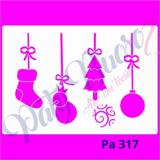 Pa 317 - Varal Natalino - 21x29