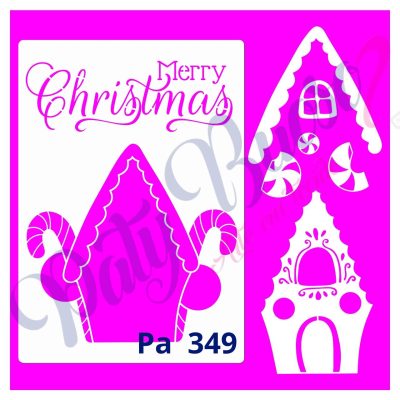 Pa 349 - Casinha de Doces Natalina - 21x29