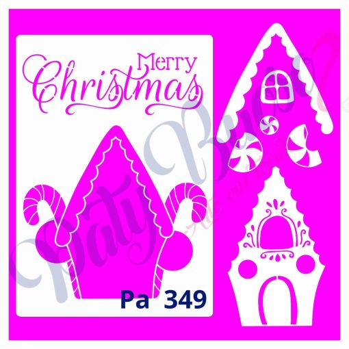 Pa 349 - Casinha de Doces Natalina - 21x29