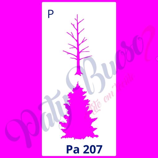 Pa 207 - Árvore para Paisagem Pequena - 14x30