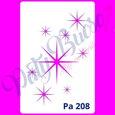 Pa 208 - Estrelinhas - 12x8