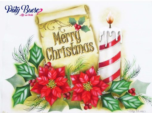 Pa 100 - Flor de Natal - 21x29 - Imagem 3