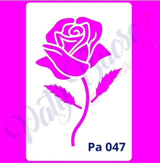 Pa 047 - Rosa Pequena - 12x8