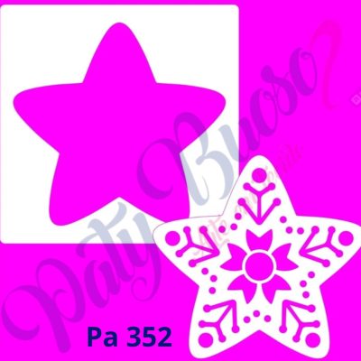 Pa 352 - Bolacha Estrela - 14x14