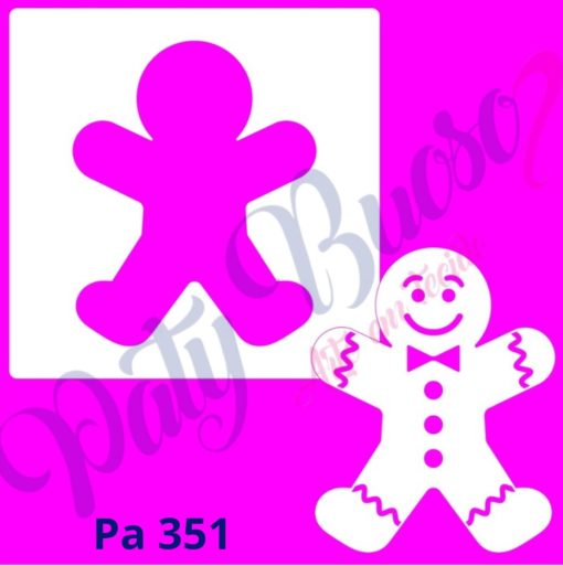 Pa 351 - Ginger bolacha -  14x14