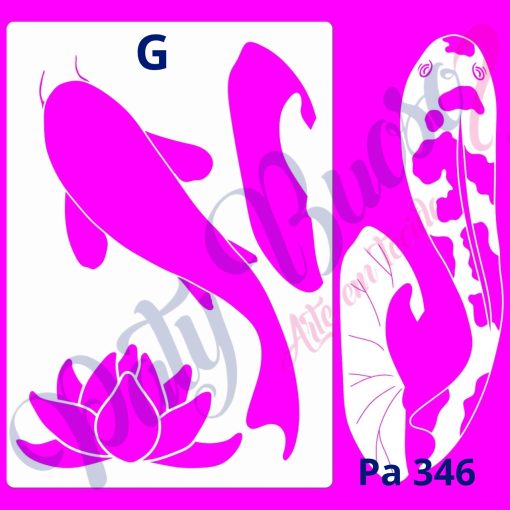 Pa 346 - Carpas G e Flor - 21x29