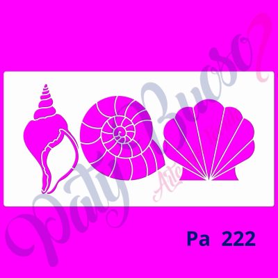 Pa 222 - Conchas e Caramujos - 30x14