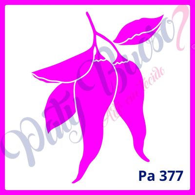 Pa 377 - Cacho de Pimentas - 14x14
