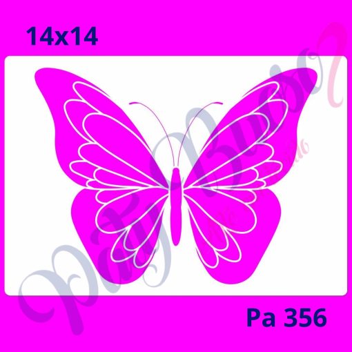 Pa 356 - Borboleta - 14x14