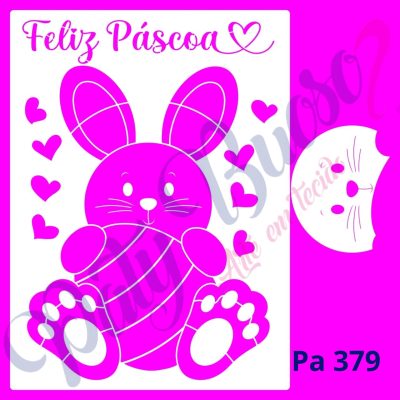 Pa 379 - Coelho com Ovo - 38x28