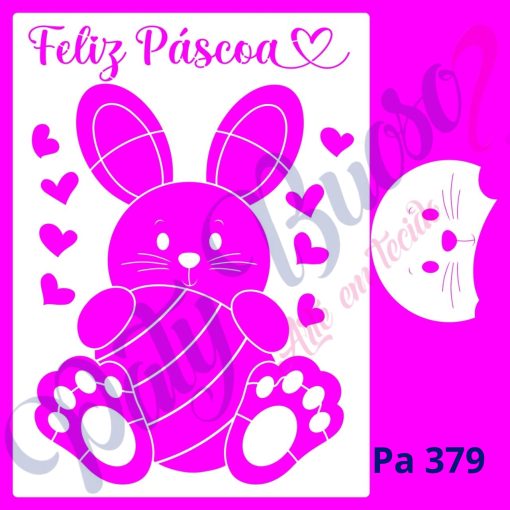 Pa 379 - Coelho com Ovo - 38x28