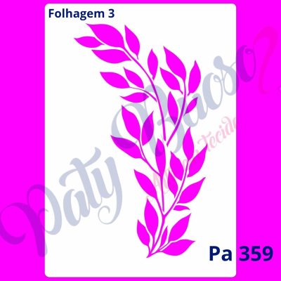Pa 359 - Folhagem 3 - 21x29