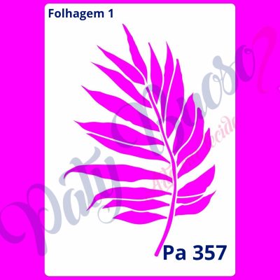 Pa 357 - Folhagem 1 - 21x29