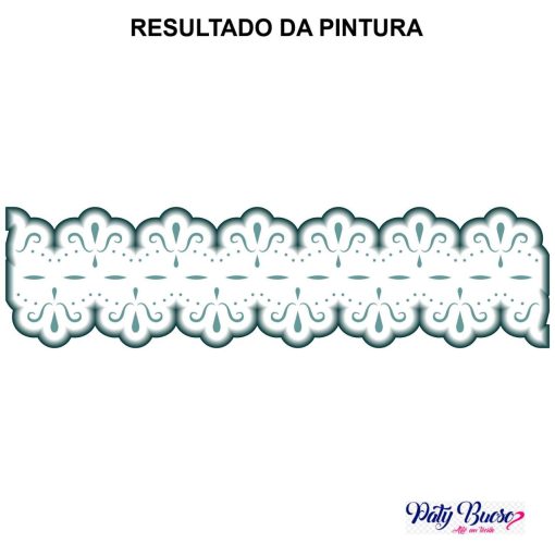 Pa 373 - Renda Passa Fita - 8x25