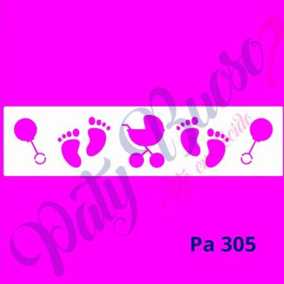 Pa 305 - Faixa Baby  1  _ 5x20