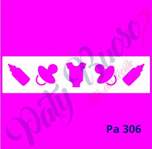 Pa 306 - Faixa Baby 2 - 5x20