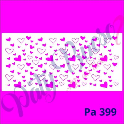 Pa 399 - Corações para barrados - 30x14