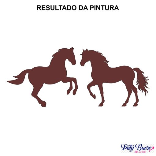 Pa 394 - Cavalos para barrados - 30x14 - Imagem 2