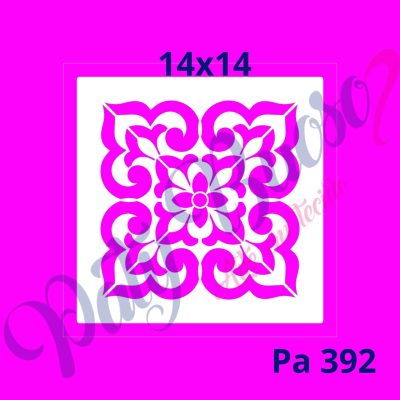 Pa 392 - Azulejo menor _ 14x14