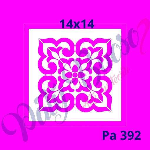 Pa 392 - Azulejo menor _ 14x14