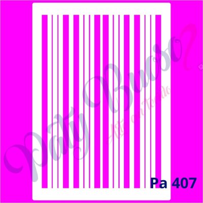 Pa 407 - Listras estreita e média - 21x29