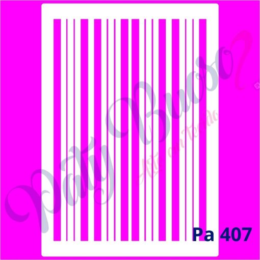 Pa 407 - Listras estreita e média - 21x29