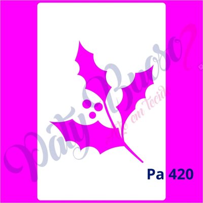 Pa 420 - Ramo de Natal Pequeno - 12x8