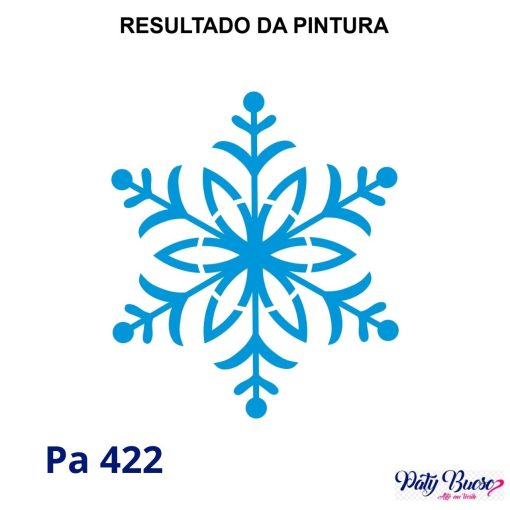 Pa 422 - Floco de Neve 3 - 12x8 - Imagem 2